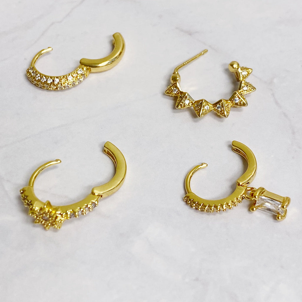 Edge In Shine Mini-Hoop-Set