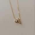 Sloane Zwei-Stein-Diamantkette