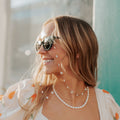 Perlen-Sonnenbrillenkette