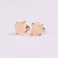 CLAW GEMSTONE EARRINGS (PAIR)